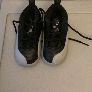 Kids Black and White Sneakers